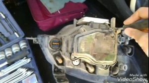 Замена ламп ксенон Opel Antara