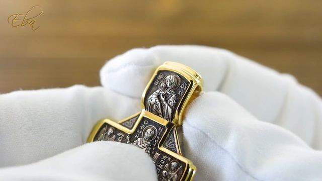 Распятие. Св Троица. Св. Георгий. Николай Чудотворец. Архангелы. Владимирская икона Богородицы. смотреть онлайн