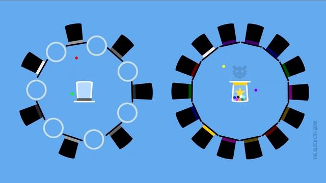 Magical Hats - Algodoo Marble Race