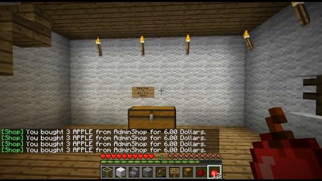 Minecraft ChestShop Tutorial - How To Create A Chest Shop (Server Plugin - iConomy Basic Tutorial) смотреть онлайн