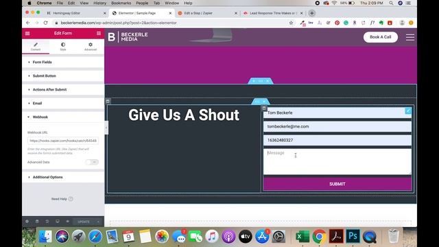How To Send An SMS Text When You Get A Contact Form Submission In Elementor for WordPress смотреть онлайн