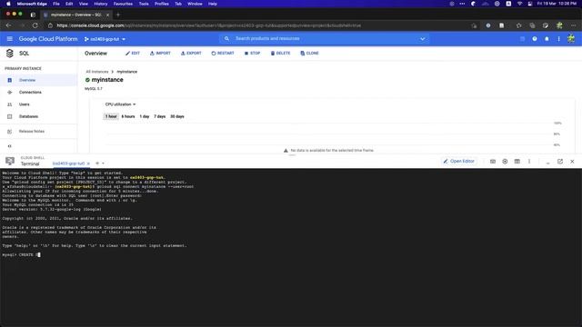 GCP Lab7: Cloud SQL Proxy смотреть онлайн