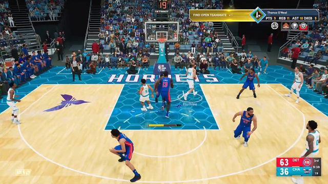 Getting QUINTUPLE-DOUBLE In CHUCK TAYLORS! NBA 2K22 My Career Next Gen Paint Beast Gameplay смотреть онлайн