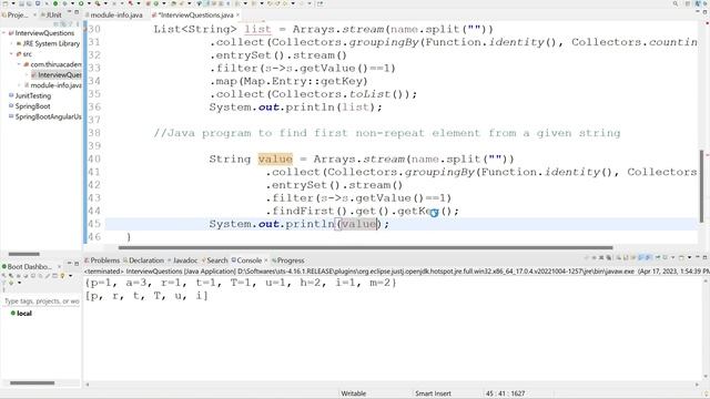 Top Java8 Interview Questions and Answers | Core Java Interview questions and Answers |Thiru Academ смотреть онлайн