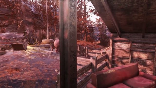 Fallout 76 Camp Build 'No Atom Cabin' | No atomic shop items used смотреть онлайн