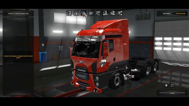 ETS 2 Ford Cargo 2842 Truck Mod Test смотреть онлайн
