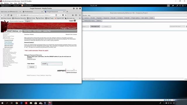 Password recovery attack with burpsuite || Recover lost password with Burp || смотреть онлайн
