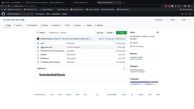 Learning SaltStack 2.0 - Pillars смотреть онлайн