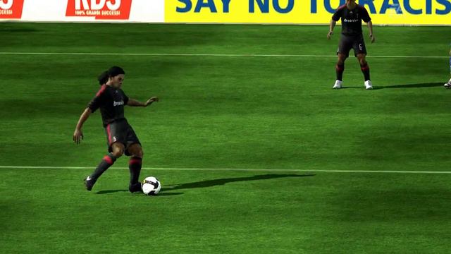 FIFA 09 Manager Mode | Ronaldinho Free Kick | AC Milan vs Juventus | Serie A смотреть онлайн