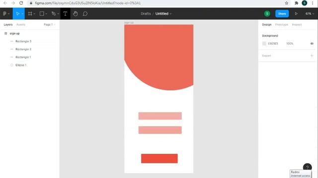 Simple Sign Up Form | Figma смотреть онлайн