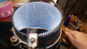 Вязальная машина для носков.