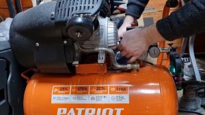 Компрессор ПАТРИОТ. Замена масла