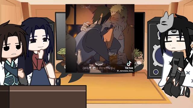 Past Uchiha family react to SasuNaru | (3/?) | English | Naruto ?? смотреть онлайн