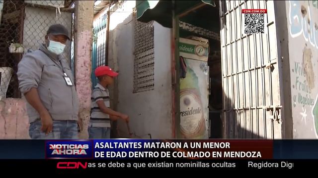 Asaltantes matan a un menor de edad dentro de colmado en Mendoza смотреть онлайн