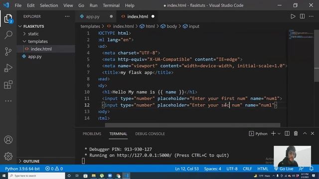 Learn flask in 30 minutes | Web development with flask | Python смотреть онлайн