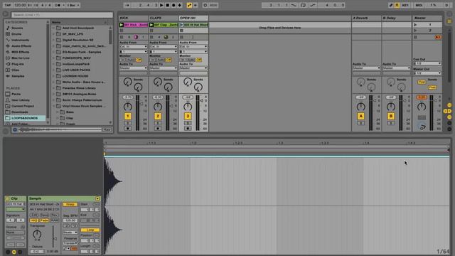 Как создавать драм-партии в Ableton Live смотреть онлайн