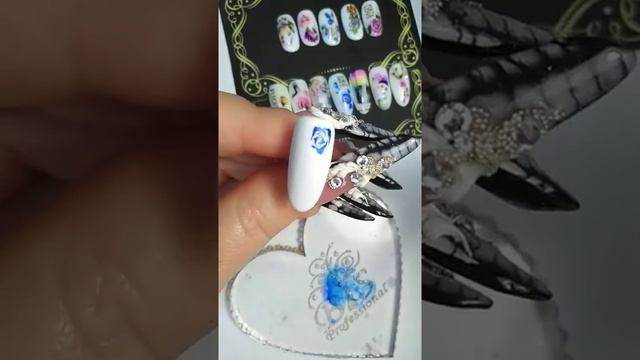 nika_nagel: Акварельные капли со слайдерами смотреть онлайн
