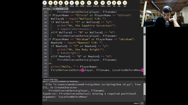 Coding my Python RPG смотреть онлайн