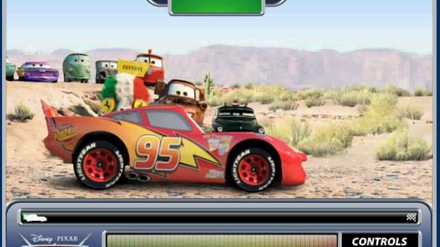 Тачки игра - Авто авария (Disney Carc - Car Crash ) смотреть онлайн