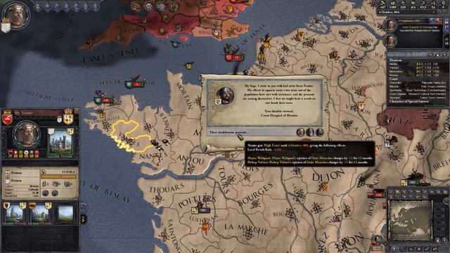 Crusader Kings 2 - Let's Play - Brittany Way of Life - Part 3 смотреть онлайн