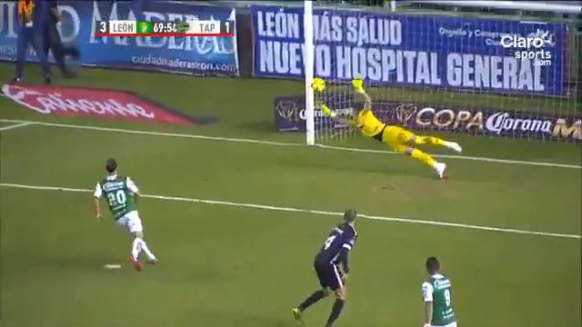 Gol de Iván Piris - Club León 4 Cafetaleros de Tapachula 1 смотреть онлайн