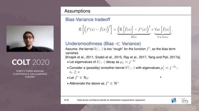 Data-driven confidence bands for distributed nonparametric regression смотреть онлайн