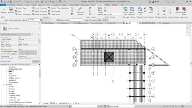 Revit How To Change North Direction Tutorial смотреть онлайн