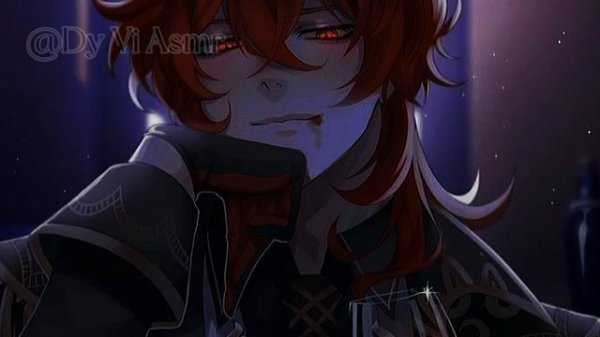 ~Агрессивный милый парень~|Asmr Diluc|Diluc X Listener|Rus sub|