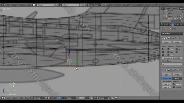 KAI T-50 Golden Eagle - 3D Modelling with Blender | Long Version смотреть онлайн