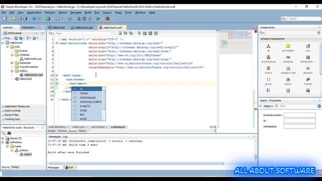 SOA WSDL AND XSD смотреть онлайн