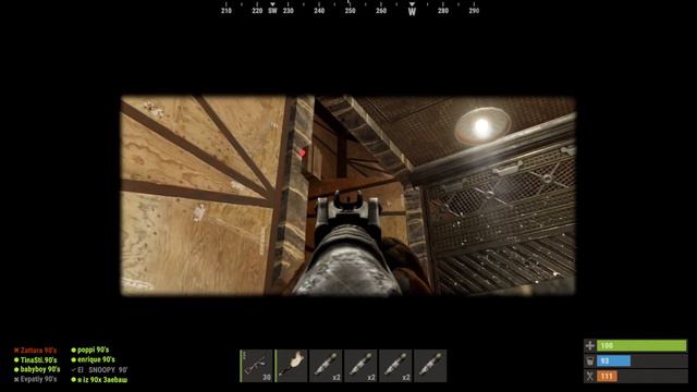 rust.против нас объединилось 2 клана +20 человек итог в конце ролика !!!