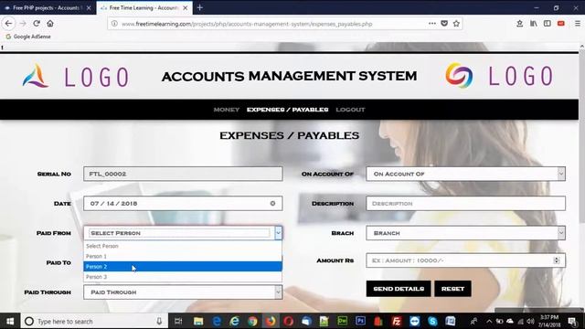 Accounts Management System - Free Time Learning - Free PHP Projects смотреть онлайн