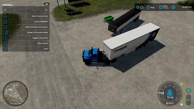 2019 Ford F650 Farm Truck v1.0 FS22 FS22 MOD CAR TRUCK REVIEW PC 2022 смотреть онлайн