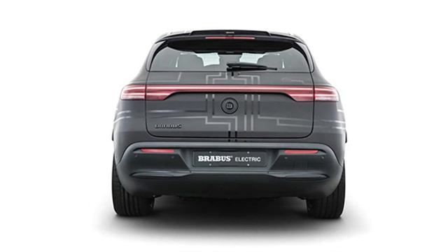 Brabus Mercedes Benz EQC - Brabus goes electric with its modified Mercedes EQ C смотреть онлайн