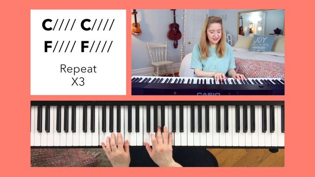 I Can Only Imagine - MercyMe (EASY PIANO TUTORIAL) смотреть онлайн