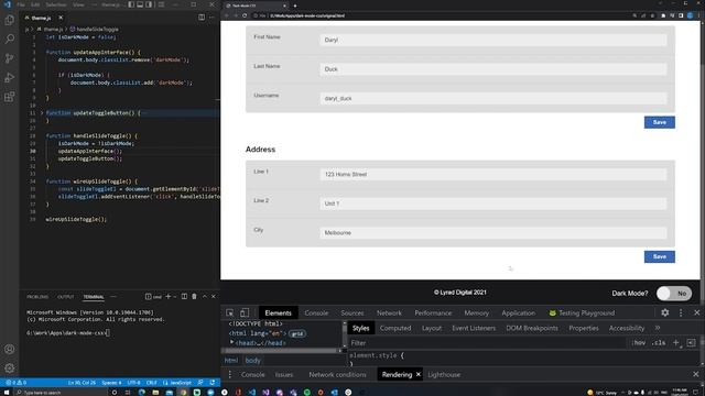 How to Toggle Dark Mode Using HTML, CSS, and Javascript смотреть онлайн