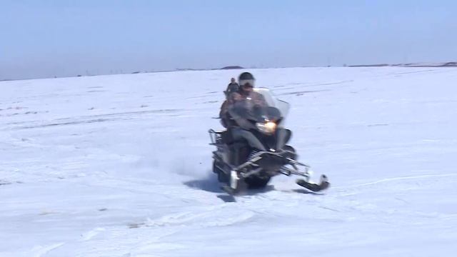 Катание на снегоходе смотреть онлайн