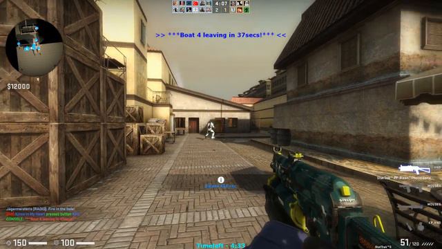 Counter Strike Global Offensive - Zombie Escape mod online gameplay on Venice Escape map смотреть онлайн