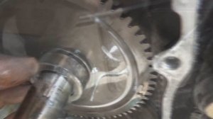 Очень дешевый ремонт обгонной муфты. Мотоцикл HYOSUNG.