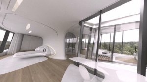 Футуристический дом Наоми Кэмпбелл (Naomi Campbell) на Рублевке.Смотрим фото!