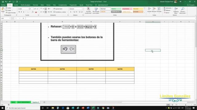 CTRL Z y CTRL Y - Capítulo 6 | Diez Funciones de Excel que Todos Deberíamos Saber смотреть онлайн