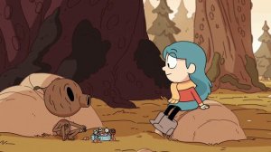 Любимые моменты мультиков. Хильда/Hilda. Полено играет в карты.