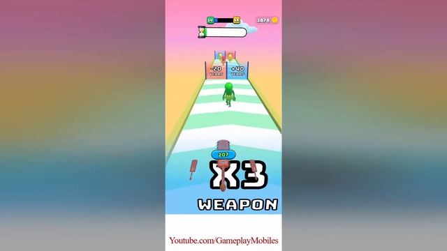 Weapon Evolution - Gameplay Walkthrough - Levels 1-20 смотреть онлайн
