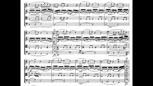 Schubert, String Quartet 13, "Rosamunde" - Video Score - Tokyo Quartet смотреть онлайн