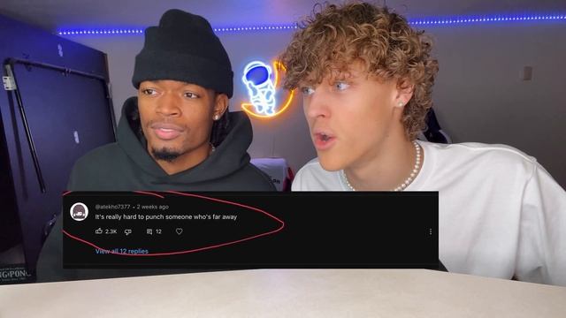 We React to Hate Comments about Us! смотреть онлайн