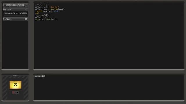 FicsIt-Networks - Lua - Tables | #02 смотреть онлайн