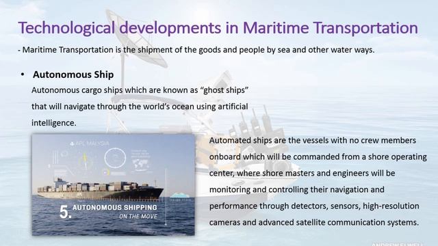 Technological Developments in Transportation Industry смотреть онлайн