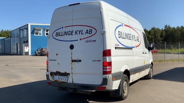 Köp Skåpbil Mercedes-Benz Sprinter 316 CDI på Klaravik смотреть онлайн