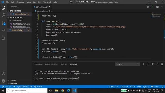 Screenshot gui using python смотреть онлайн