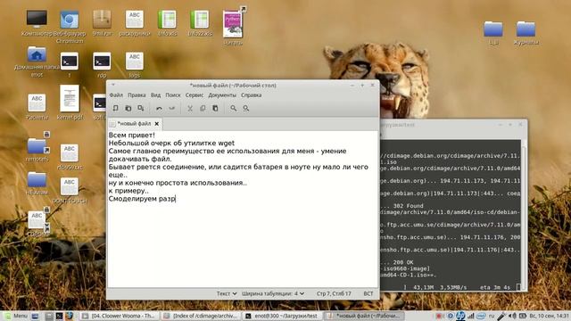 Скачиваем файлы в Linux смотреть онлайн